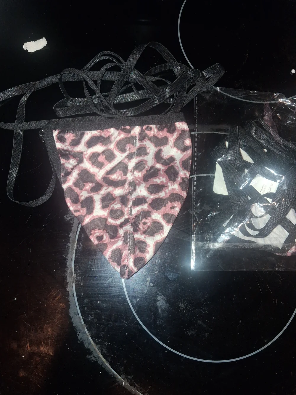 Leopard Print Mens G-String
